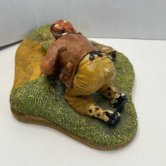 ''Bunkered'' - 1976 Congleton English Golfing Statue - Picture 6 of 10